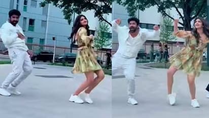 శేఖర్ మాస్టార్ తో కలిసి స్టెప్పులేసిన హీరోయిన్ శ్రీలీల.. డాన్స్ ప్లోర్ ను దడదడలాడించిన స్టార్స్..