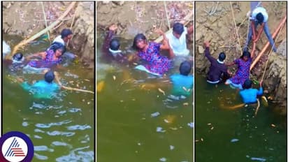 ಸಾಯಲೆಂದು ಬಾವಿಗೆ ಬಿದ್ದ ಮಹಿಳೆ ಕಾಪಾಡಿದ ಕಾಲೇಜು ವಿದ್ಯಾರ್ಥಿಗಳು: ರಕ್ಷಣಾ ಕಾರ್ಯದ ಝಲಕ್‌ ನೋಡಿ...