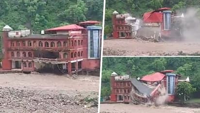 Uttarakhand rains: Dehradun Defence College building in Maldevta collapses amid downpour (WATCH)