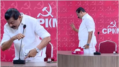 'വരം കിട്ടാനല്ലല്ലോ, വോട്ട് കിട്ടാനല്ലേ സന്ദർശനം, എൻഎസ്എസിനോട് പിണക്കമില്ല', 'മാസപ്പടി'യിൽ മിണ്ടാതെ മടക്കം