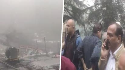 భారీ వర్షాల బీభత్సం.. కూలిపోయిన శివాలయం.. 9 మంది మృతి, శిథిలాల కింద చిక్కుకున్న 25 మంది..!!