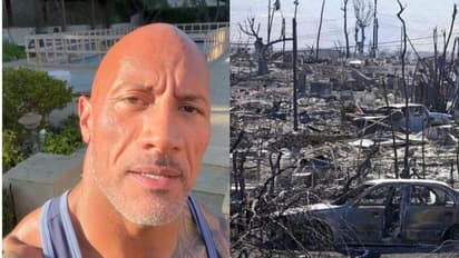 'തിരിച്ചുവരാനുള്ള കരുത്ത് നമുക്കുണ്ട്', കാട്ടുതീ ദുരന്തത്തില്‍ ആശ്വസിപ്പിച്ച് ഡ്വെയ്ൻ ജോണ്‍സണ്‍