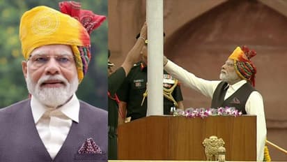 சுதந்திர தின விழா.. பிரதமர் மோடி அணிந்திருந்த தலைப்பாகையை கவனச்சீங்களா?