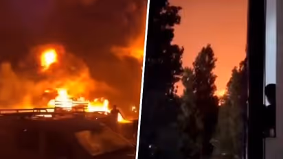 WATCH: Dramatic videos of massive explosion at gas station in Russia's Dagestan go viral