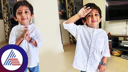 ತ್ರಿವರ್ಣ ಧ್ವಜಕ್ಕೆ 'ಜೂನಿಯರ್ ಚಿರು’ ಸೆಲ್ಯೂಟ್: ಸೋ ಕ್ಯೂಟ್ ಎಂದ ಫ್ಯಾನ್ಸ್