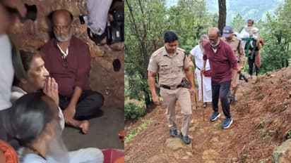 இரண்டு மணிநேர மலையேற்றம்.. பாபாஜி குகையில் தியானம் செய்த சூப்பர் ஸ்டார் ரஜினிகாந்த் - வைரலாகும் வீடியோ!