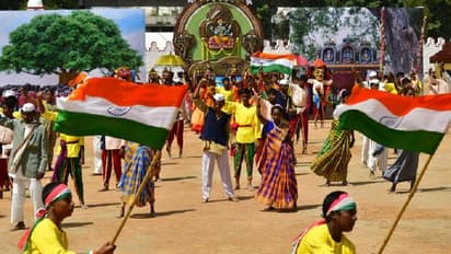 77ನೇ ಸ್ವಾತಂತ್ರ್ಯೋತ್ಸವ: ವಿಧುರಾಶ್ವತ್ಥ, ಕಾರ್ಗಿಲ್ ತ್ಯಾಗ ಕತೆ ಹೇಳಿದ ಮಕ್ಕಳು