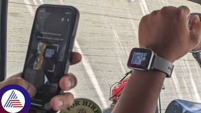 ಐಟಿಬಿಟಿ ನಗರದಲ್ಲಿ ಆಟೋ ಚಾಲಕರು ಸಹ ಸಿಕ್ಕಾಪಟ್ಟೆ 'ಸ್ಮಾರ್ಟ್', ಕೈಯಲ್ಲೇ ಕ್ಯೂಆರ್ ಕೋಡ್!