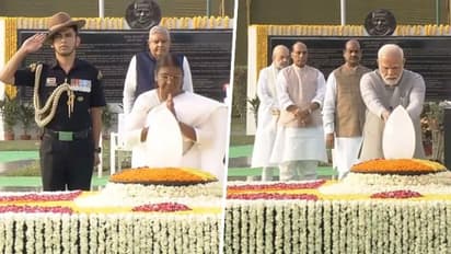 PM Modi, NDA leaders pay respects to Atal Bihari Vajpayee on his death anniversary