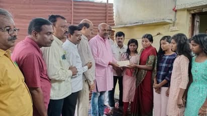 ದಿವಂಗತ ಪತ್ರಕರ್ತ ಹಣಮಂತ ಬಬಲಾದಿ ಮನೆಗೆ ಶಿವಾನಂದ ತಗೂಡರ ಭೇಟಿ: ಸಾಂತ್ವಾನ