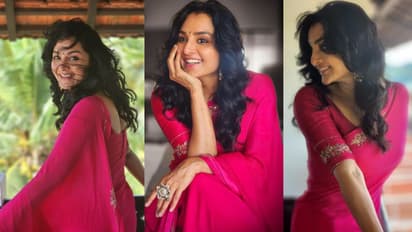 പിങ്ക് സാരിയില് തിളങ്ങി മഞ്ജു വാര്യര്; ഏജ് ഇന് റിവേഴ്സ് ഗിയറെന്ന് കമന്റുകള്...