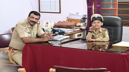 ಶಿವಮೊಗ್ಗ: ಏಕ್ ದಿನ್ ಕಾ ಇನ್ಸ್‌ಪೆಕ್ಟರ್‌ ಆದ ಬಾಲಕ, ಮಗುವಿನ ಆಸೆ ಪೂರೈಸಿದ ಪೊಲೀಸರು..!