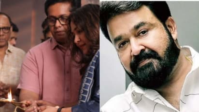 'നേരി'നായി അനുഗ്രഹങ്ങള് തേടി മോഹൻലാല്, ഫോട്ടോ പുറത്തുവിട്ടു