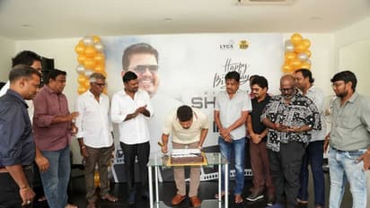 'இந்தியன் 2' மற்றும் 'கேம் சேஞ்சர்' படக்குழுவினருடன் 60-ஆவது பிறந்தநாளை கொண்டாடிய இயக்குனர் ஷங்கர்! போட்டோஸ்..