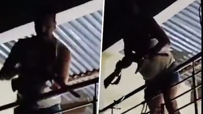 ಸಾಕು ನಾಯಿಗಳ ವಿಚಾರವಾಗಿ ಜಗಳ: ಬಾಲ್ಕನಿಯಿಂದ್ಲೇ 8 ಜನರಿಗೆ ಶೂಟ್ ಮಾಡಿದ ಭದ್ರತಾ ಸಿಬ್ಬಂದಿ!