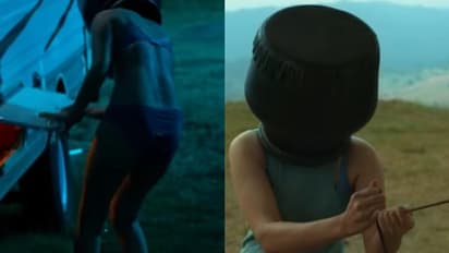 കലത്തില് തല കുടുങ്ങിയ പെണ്കുട്ടി, വീഡിയോ പുറത്ത്