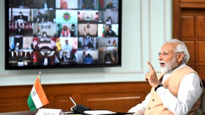 G20 நாடுகளுக்கான பொருளாதார அமைச்சர்கள் கூட்டம்.. ஆதார் முதல் மொபைல் போன் வரை - பிரதமர் மோடியின் உரை இதோ!