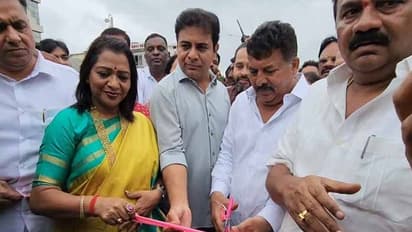 హైద్రాబాద్‌లో  రూ. 450 కోట్లతో ఇందిరాపార్క్-వీఎస్టీ స్టీల్ బ్రిడ్జి: ప్రారంభించిన కేటీఆర్