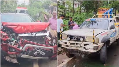 കോഴിക്കോട് താമരശ്ശേരിയിൽ കാറും ക്രെയിൻ സർവീസ് വാഹനവും കൂട്ടിയിടിച്ച് അപകടം, രണ്ട് സ്ത്രീകൾക്ക് പരിക്ക്