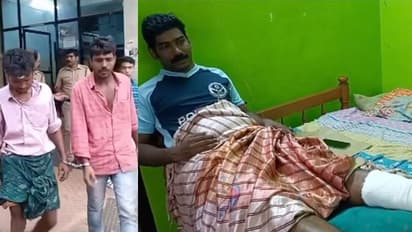 വിലങ്ങഴിച്ചതും പ്രതി ഓടി, വട്ടംപിടിച്ചു, 25 അടി താഴ്ചയിലേക്ക് പൊലീസുകാരനും പ്രതിയും, സാഹസിക കീഴ്പപ്പെടുത്തൽ!