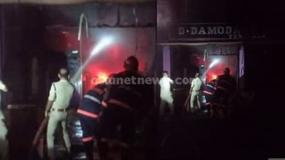 ചേർത്തല മാർക്കറ്റിലെ വസ്ത്രവ്യാപാര ശാലയിൽ തീപിടിത്തം