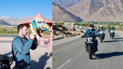 ஷாருக்கான் ரசிகர்களை கவரத்தான் இந்த லடாக் பயணமா?.. ராகுல் பைக் ரைட் - இணையத்தில் எழுந்த வார்த்தை போர்!