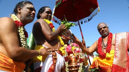 சேலம் கோட்டை மாரியம்மன் ஆலய கும்பாபிஷேகம்; லட்சக்ககணக்கான பக்தர்கள் பங்கேற்பு