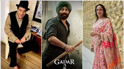 Hema Malini praises Sunny Deol for 'Gadar 2', Dharmendra says 'dream come true'