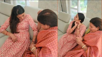 ಮದ್ವೆಗೆ ಕರೆಯಲು ಬಂದು ಮದುವಣಗಿತ್ತಿ ಹರ್ಷಿಕಾಗೆ ವಿಶೇಷ ಉಡುಗೊರೆ ನೀಡಿದ ಜಯಮಾಲ