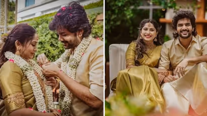 Tamil actor Kavin marries girlfriend Monicka David; see wedding pictures