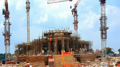 Ayodhya Ram Mandir: Video of sun shining bright as construction work continues warms devotees' hearts (WATCH)