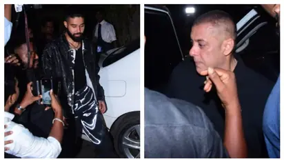 Salman Khan breaks the internet with his new bald look at a party; AP Dhillon was also spotted