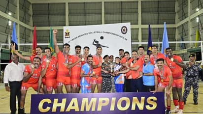 ഇന്റർ സർവീസസ് വോളിബോൾ: ഇന്ത്യൻ എയർഫോഴ്സ് ചാമ്പ്യന്മാര്