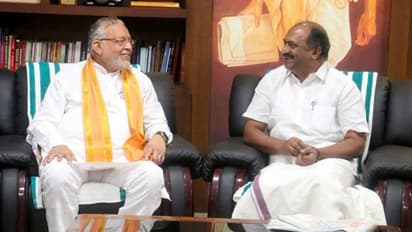 കെഎന് ബാലഗോപാലുമായി കൂടിക്കാഴ്ച നടത്തി യുപി മന്ത്രി; ചര്ച്ച സാമ്പത്തിക മേഖലയെ കുറിച്ച്