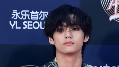 BTS's V releases monochrome teaser of 'Blue'; fans go crazy over his intense look