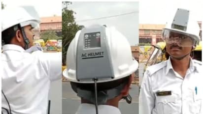 ട്രാഫിക്ക് പൊലീസുകാര്‍ക്ക് ഏസി ഹെല്‍മറ്റ്, ഗുജറാത്ത് പൊലീസ് വേറെ ലെവലാ!