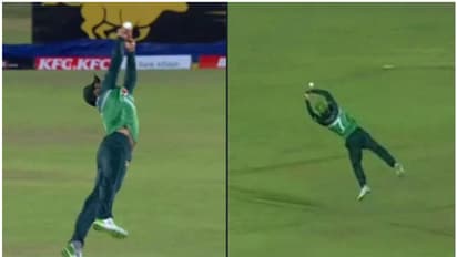 ആദ്യ കിട്ടിയില്ല, രണ്ടാം ശ്രമത്തില് വിട്ടില്ല! അഫ്ഗാനെതിരെ അവിശ്വസനീയ ക്യാച്ചുമായി പാക് താരം ഷദാബ് ഖാന്