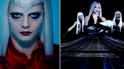Is THIS Kim Kardashian? American Horror Story's teaser out featuring Kim K, Emma Roberts and Cara Delevingne
