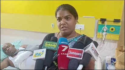 திருப்பூரில் சின்னம்மாவுக்கு போஸ்டர் ஒட்டியவரின் கை விரல்கள் துண்டிப்பு; 77 தையல் போடப்பட்டு தீவிர சிகிச்சை