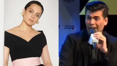Karan Johar's reaction to Kangana Ranaut's 'meanest' comment goes VIRAL on internet