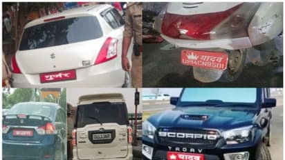 വാഹനങ്ങളിൽ ജാതി, മത സ്റ്റിക്കറുകള്‍ വേണ്ടെന്ന് യുപി സര്‍ക്കാര്‍; പിടിച്ചാല്‍ വൻ പിഴ