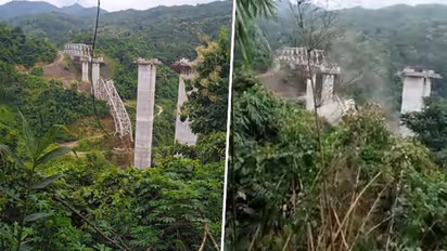 17 dead as under-construction Railway bridge collapses in Mizoram; PM Modi 'pained' by mishap - WATCH