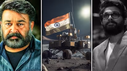 Chandrayaan 3 Landed: Mohanlal, Allu Arjun and others congratulate and hail ISRO