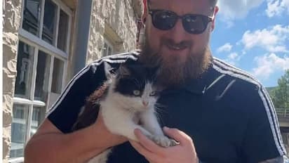 ​ഗ്രില്ലിൽ കുടുങ്ങിയ പൂച്ചയുമായി ടാക്സിക്കാർ സഞ്ചരിച്ചത് 500 മൈൽ!