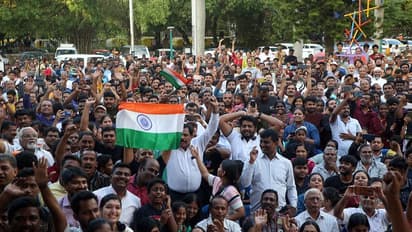 ಇಸ್ರೋ ವಿಜ್ಞಾನಿಗಳ ಸಾಧನೆ: ನೆಹರು ತಾರಾಲಯದಲ್ಲಿ ಹರ್ಷೋದ್ಘಾರ