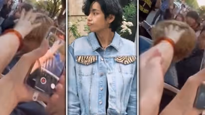 ARMYs angry as BTS star Kim Taehyung's video of a Japanese woman pulling his hair goes VIRAL