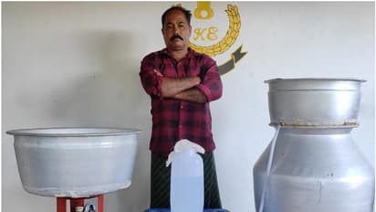 ചാരായം വാറ്റികൊണ്ടിരിക്കെ എക്സൈസ് റെയ്ഡ്; സ്പിരിറ്റ് കണ്ണൻ പിടിയിൽ