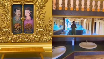 'ഈ ബാത്ത്‍റൂമിനുള്ളില്‍ താമസിക്കാൻ ആളുകള്‍ ആഗ്രഹിക്കും'; രസകരമായ വീഡിയോ