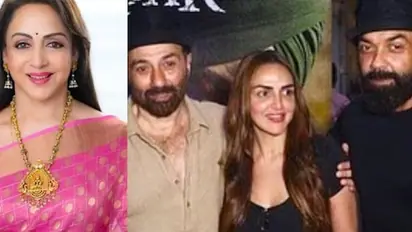 Hema Malini opens up on reunion with step-son Sunny Deol; here's what she said