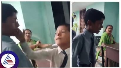 ಮುಸ್ಲಿಂ ವಿದ್ಯಾರ್ಥಿಗೆ ನಿಂದಿಸಿ ಇತರ ಮಕ್ಕಳಿಂದ ಕೆನ್ನೆಗೆ ಹೊಡೆಸಿದ ಶಿಕ್ಷಕಿ!